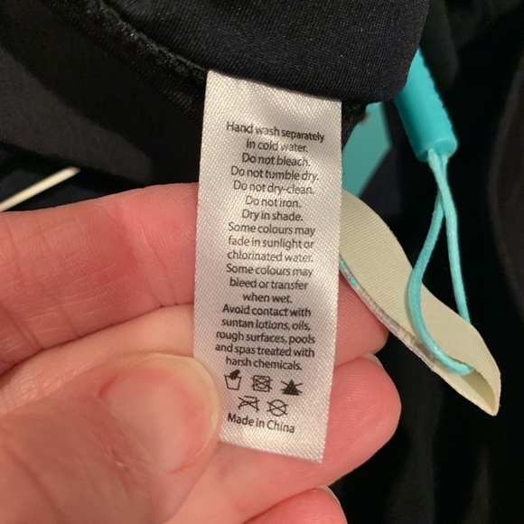 Sea Level Swim Australia Eco Essentials Swim Skirt Black size 10 NWT - Picture 5 of 5